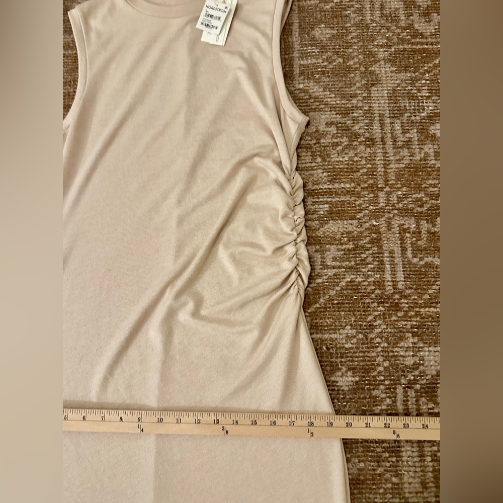 Vince Creamy Beige Sleeveless Maxi Dress - Picture 6 of 10